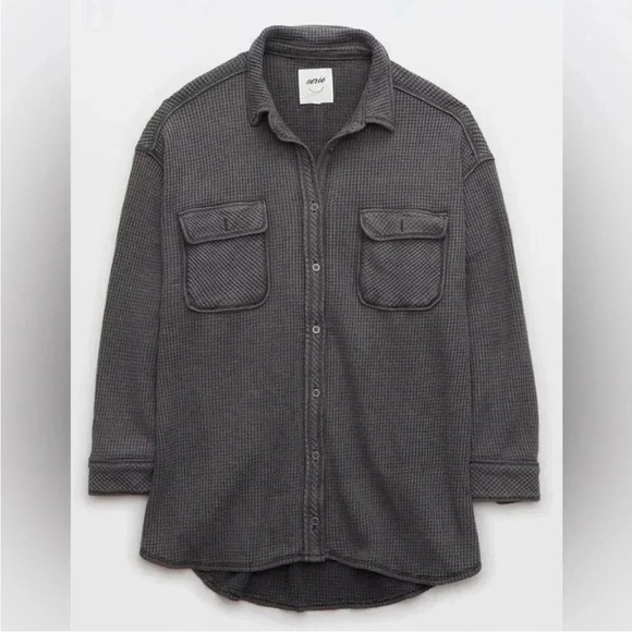 Aerie Waffle Lumberjane in Smoked Gray - Picture 1 of 9